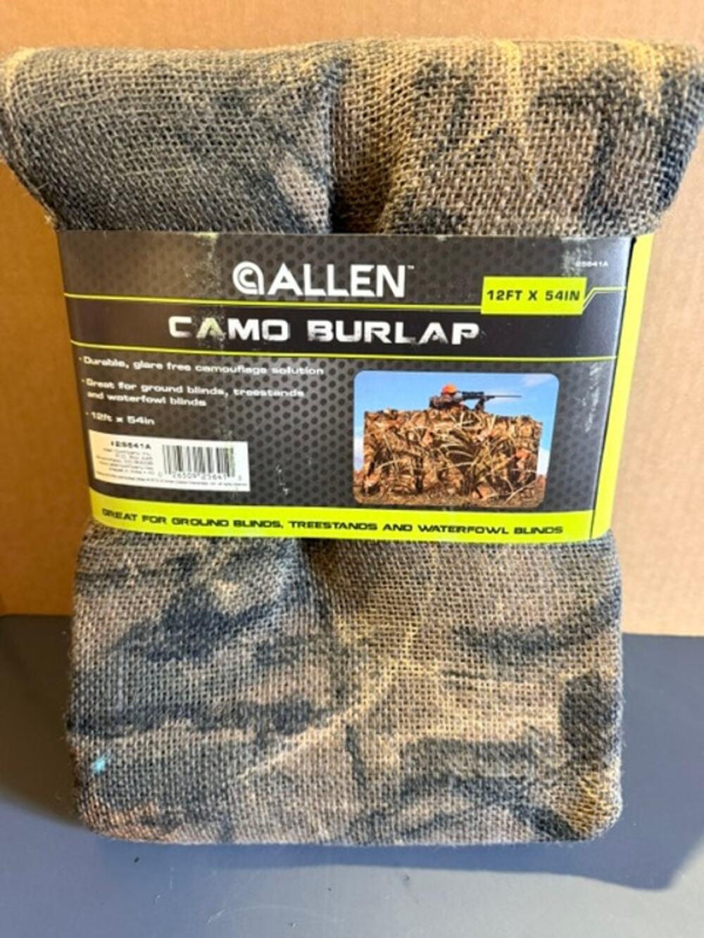 Camo Burlap Large Size 12' x 54" Heavy Duty